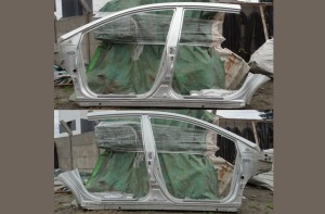 PRÓG LEWY PRAWY ĆWIARTKA SŁUPEK TOYOTA COROLLA VERSO II E12 F-VAT