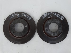 TARCZE HAMULCOWE PRZÓD PRZEDNIE 286MM BMW Z4 E85 E86 F-VAT