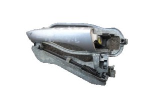 KLAMKA DRZWI TYŁ PRAWA TITANSILBER E53 X5 F-VAT