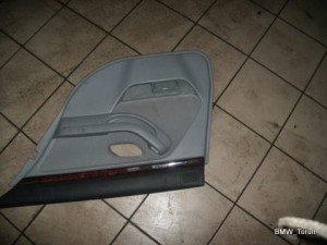 BOCZEK TAPICERKA DRZWI TYŁ PRAWA BMW E39 SEDAN