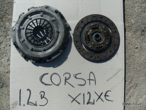 TARCZA+DOCISK SPRZĘGŁO 1.2 16V X12XE F-VAT CORSA B