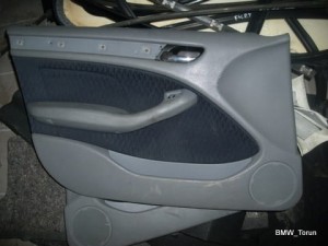 TAPICERKA BOCZEK PRZÓD PRZEDNIA LEWA BMW E46