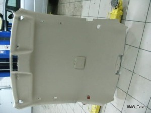 PODSUFITKA BEŻ KREM BMW E46 COUPE