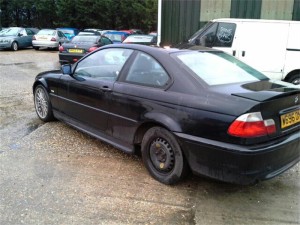 LISTWA BLAENDA KLAPY COSMOSSCHWARZ E46 COUPE