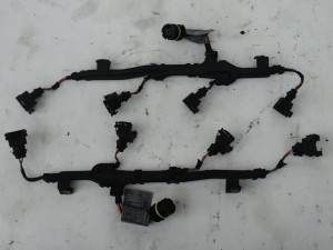 WIĄZKA INSTALACJA WTRYSKIWACZY N62 4.4 4.8 V8 BMW E60 E61 E63 E64 7549051 F-VAT