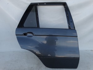 DRZWI PRAWE TYŁ TYLNE BMW X5 E53 STAHLGRAU F-VAT