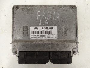 STEROWNIK KOMPUTER SILNIKA SKODA FABIA I 1.4 047906033C F-VAT