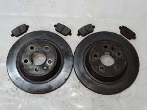 TARCZE HAMULCOWE TYŁ TYLNE 300MM KLOCKI FORD KUGA MK1 F-VAT