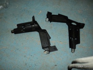 ŚLIZG MOCOWANIE UCHWYT LAMPY PRZÓD L P E46 COUPE