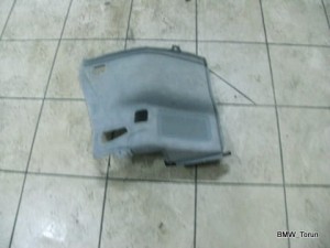 TAPICERKA BAGAŻNIKA BOCZEK BMW E46 KOMBI