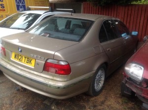 KLAPKA WLEWU PALIWA BMW E39 SAHARABEIGE