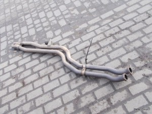 TŁUMIK WYDECH DWURURKA 2.2i 2.5i E60 E61 F-VAT