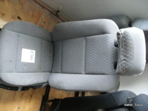 FOTEL LEWY KIEROWCY BMW E46