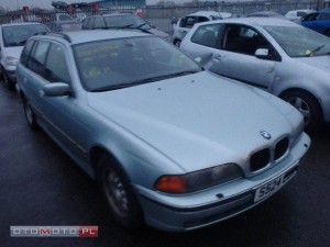 LUSTERKO PRAWE KOMPLETNE 5 PINÓW E39 GLACIERGRUEN