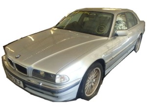 DRZWI PRZÓD LEWE BMW E38 ARKTISSILBER