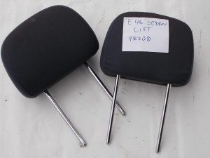 ZAGŁÓWEK FOTELA PRZÓD SEDAN KOMBI LIFT E46 F-VAT