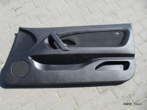 TAPICERKA BOCZKI DRZWI PRZÓD P E46 COMPACT F-VAT