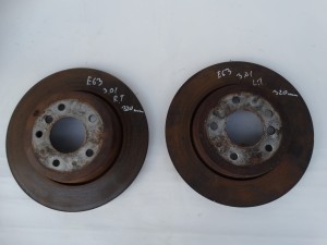 TARCZE HAMULCOWE TYŁ TYLNE 320MM BMW E60 E61 E63 E64 F-VAT