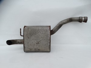 TŁUMIK TŁUMNIK WYDECH KOŃCOWY FORD MONDEO MK4 1.8 TDCI F-VAT