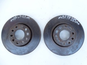 TARCZE HAMULCOWE PRZÓD PRZEDNIE 285MM AUDI A4 B6 B7 F-VAT