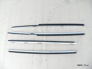 LISTWY ZGARNIAJĄCE WEWNĘTRZNE CHROM BMW E39
