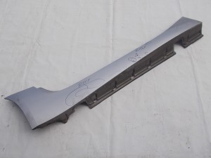 LISTWA NAKŁĄDKA PRÓG PRAWA TITANSILBER E85 Z4 F-V