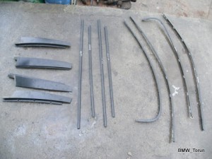 LISTWY ZEWNĘTRZNE M-PAKIET KOMPLET SHADOWLINE E60