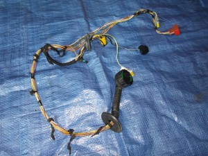 INSTALACJA WIĄZKA DRZWI PRZÓD PRAW PEUGEOT 607 F-V