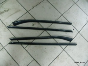 LISTWA BOCZKA DRZWI DREWNO TYŁ LEWA BMW E39