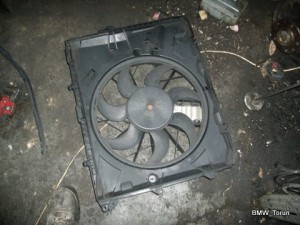 WENTYLATOR MODUŁ CHŁODNICY BENZYNA E87 E90 E91 F-V