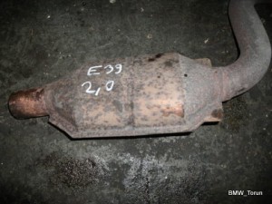 TŁUMNIK KATALIZATOR 2.0 2.3 2.8 F-VAT E39