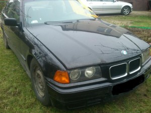 LUSTERKO SZKŁO PRAWE EUROPA BMW E36 SCHWARZ