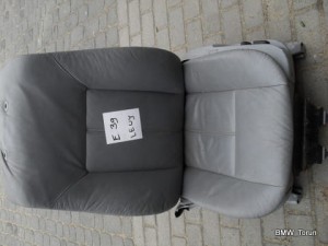 FOTEL LEWY KIEROWCY SKÓRA ELEKTRYKA E39 F-VAT