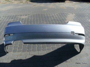 ZDERZAK TYŁ TYLNY GOŁY TITANSILBER BMW E60 F-VAT