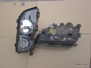 LAMPA PRZÓD SOCZEWKA XENON L BMW E46 SEDAN KOMBI