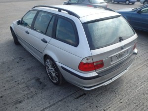 SZYBA TYŁ KAROSERYJNA LEWA BMW E46 KOMBI