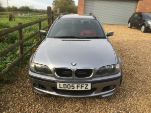 LUSTERKO PRAWE 5-PINÓW BMW E46 SILBERGRAU