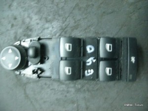 PRZEŁĄCZNIK SZYB PRZÓD LEWY BMW E90 E91