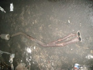 WYDECH TŁUMNIK DWURURKA RURA BMW E90 E91 E92
