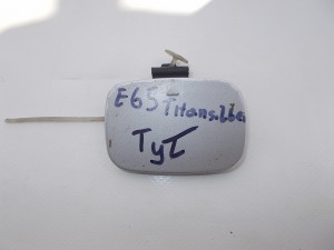 ZAŚLEPKA HAKA ZDERZAKA TYŁ TITANSILBER E65 F-VAT