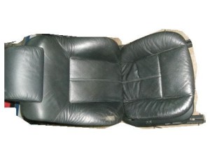 FOTEL PASAŻERA PRAWY SKÓRA BMW E38