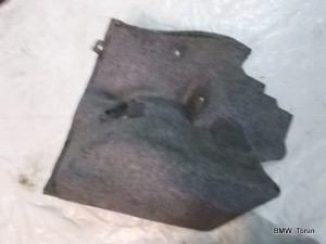 OSŁONA BOCZEK TAPICERKA BAGAŻNIKA LEWY E93 F-VAT