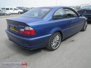 LISTWA ZDERZAKA TYŁ DOLNA PDC E46 COUPE TOPASBLAU