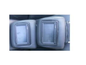 ZAGŁOWEK MONITOR  5.8 SKÓRA KOMPLET AVENSIS II T25