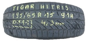 OPONA OPONY 1szt TIGAR R15 15" 195/65
