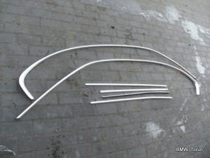 LISTWY OZDOBNE CHROM KOMPLET BMW E46 SEDAN F-VAT