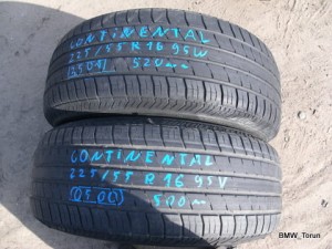 OPONA OPONY 2szt CONTINENTAL R16 16" 225/55