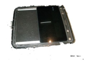 SZYBERDACH SZKLANY SILNICZEK MERCEDES S W220