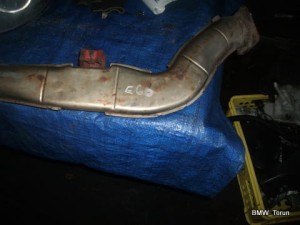 WYDECH TŁUMNIK RURA 2.5D 3.0D BMW E60 E61