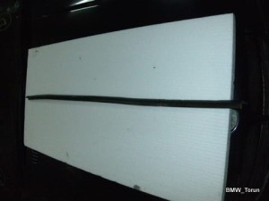 LISTWA ZGARNIAJĄCA ZEW PRZÓD P BMW E90 E91